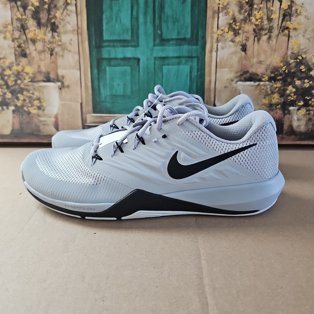 Nike Men's Lunar Prime Iron II‎ Sneaker Size US 11 Wolf Grey/Black/Platinum